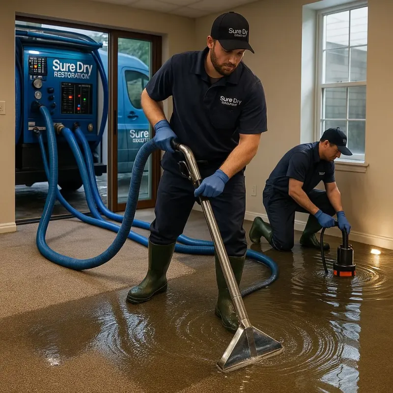 Water Extraction and Removal process in Spanish Lake, MO